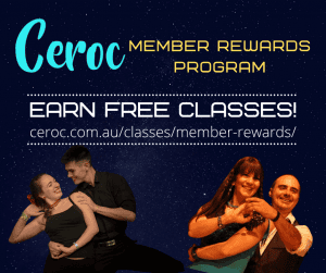 Earn free dance classes on our Ceroc Member Rewards Program